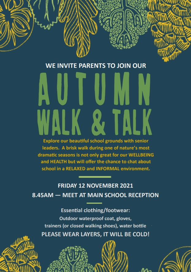 Walk & Talk Poster