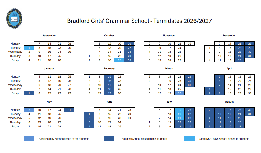 School calendar 26.27