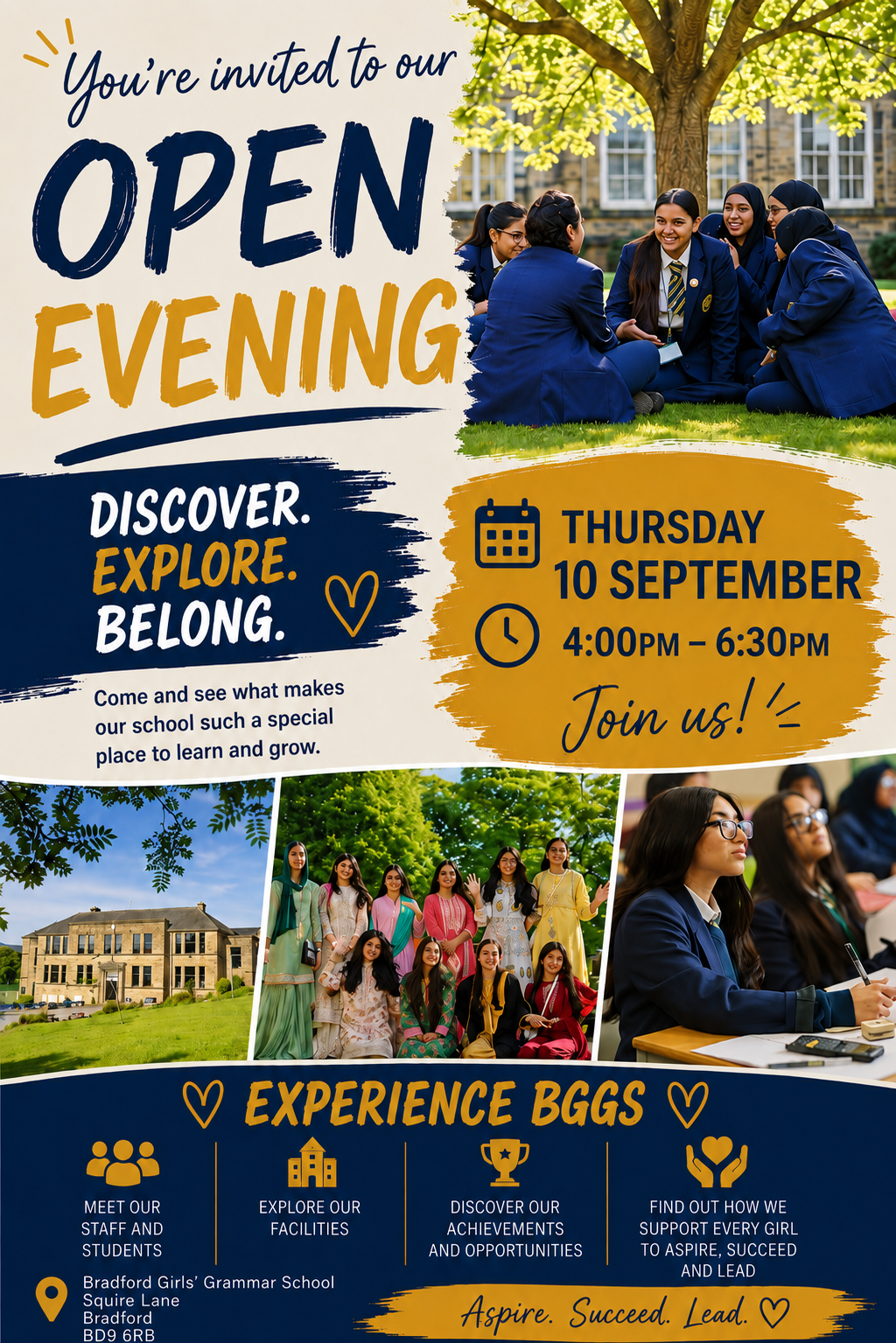 2027-28 Open evening