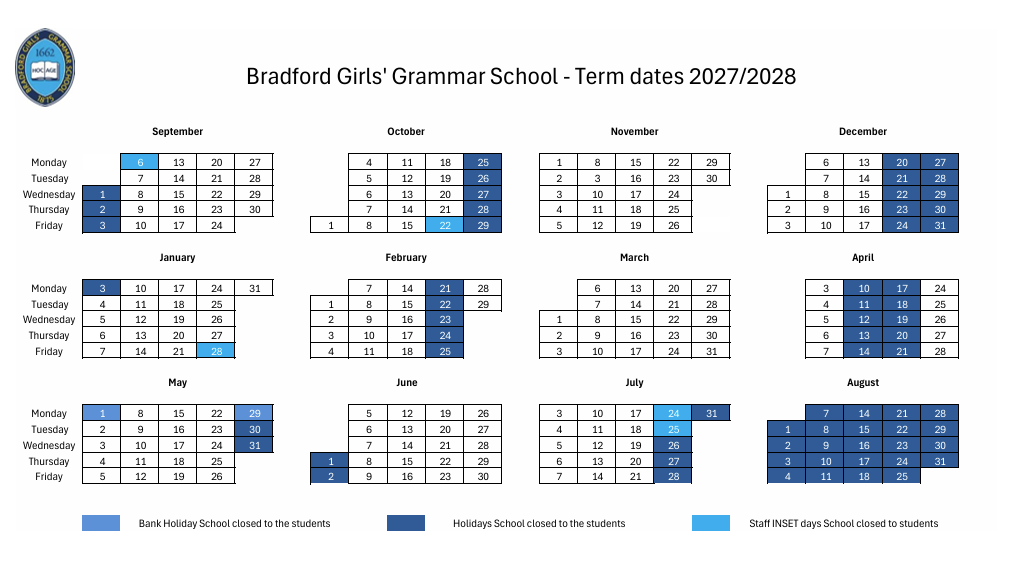 School Calendar 27-28 UPDATED 